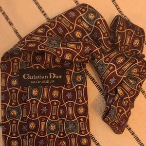 Dior Men's Patterned Tie - Multicolor